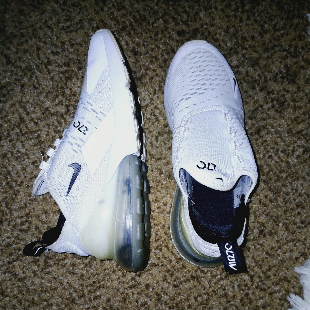 Nike White and Black Athletic Shoes